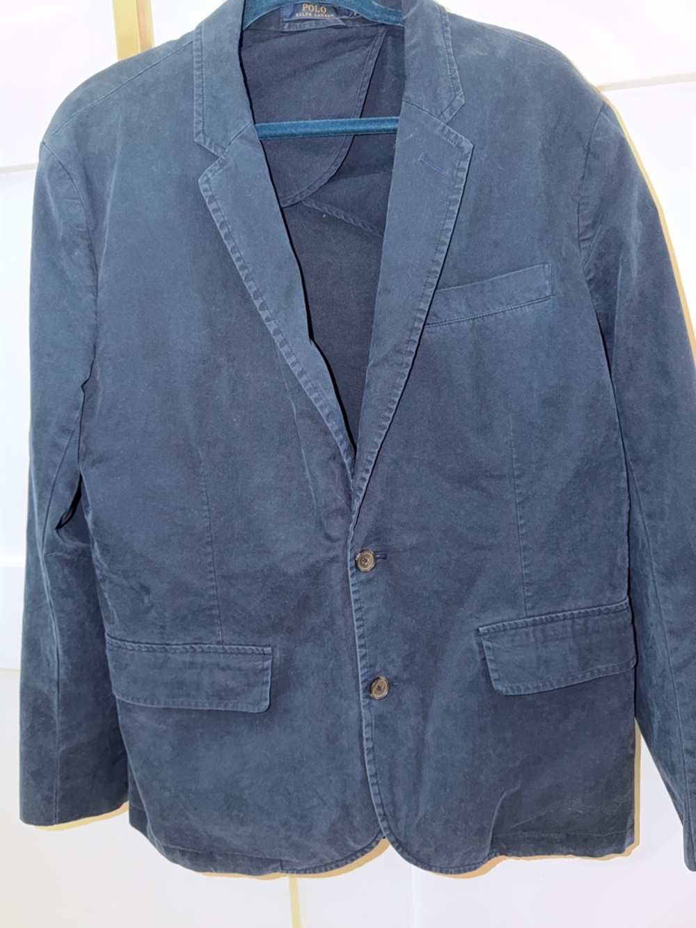 Ralph Lauren Blue Cotton Jacket